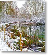 Snowy Rookwood Metal Print