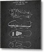 Soccer Shoe Patent From 1967 Metal Print