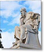 Socrates, Greece, Athens Metal Print