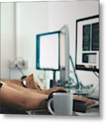 Software Developers. Metal Print