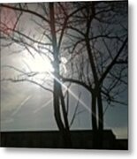 Sorry, I Can't Resist An Sky, Flare Metal Print