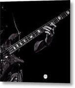 Sounds In The Night Bass Man Metal Print