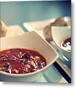 Soup Metal Print