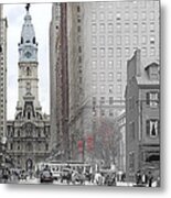 South Broad From Locust Street Metal Print