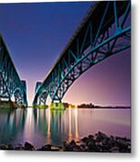 South Grand Island Bridge Metal Print