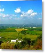 Southern Illinois River Basin Farmland Metal Print