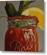 Southern Style Bloody Mary Metal Print