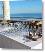 Special Event At The Beach Metal Print