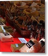 Spices At The Market Metal Print