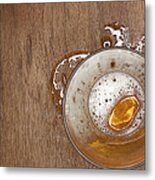 Spilt Beer Metal Print