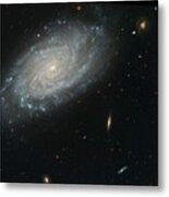 Spiral Galaxy Ngc 3370 Metal Print