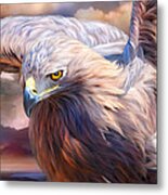 Spirit Of The Golden Eagle Metal Print