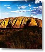 Spirit Of The Rock Metal Print