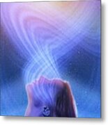 Spirituality, Conceptual Image Metal Print