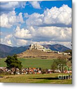 Spissky Hrad - Castle Metal Print