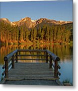 Sprague Lake Sunrise Metal Print