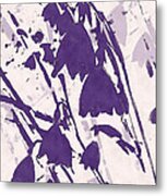 Spring Dream In Purple Metal Print