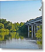 Spring Green River Metal Print