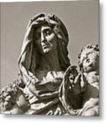 St Anne Detail Metal Print