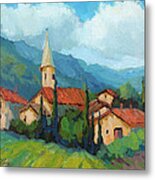 St. Colombe Provence Metal Print