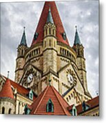 St. Francis Of Assisi Church In Vienna Metal Print