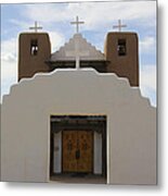 St. Jerome Chapel - Taos Pueblo Metal Print