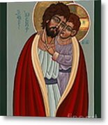 St. Joseph And The Holy Child 239 Metal Print