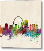 St Louis Missouri Skyline Metal Print