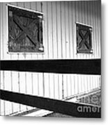 Stable Metal Print