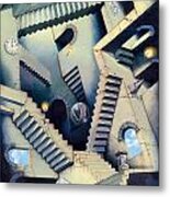 Staircase Metal Print