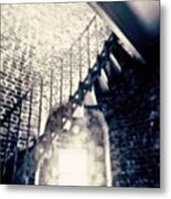 Stairs To The Top Of The Tower Metal Print