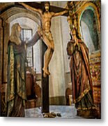 Statue Of Jesus Metal Print