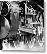 Steam Engine 3985 Metal Print