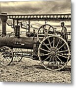 Steam Power Metal Print