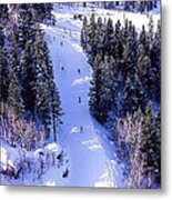 Steamboat Springs Colorado Ski Trail. Metal Print