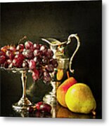 Still Life With Fruit Metal Print