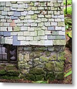 Stone House In The Forest Metal Print