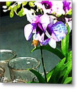 Store Bought Flowers Metal Print