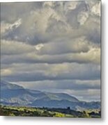 Storm Clouds From Santiago Canyon Road Iii Metal Print