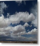 Storms Over Camel Rock Nm Metal Print