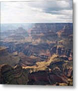 Stormy Weather Over The Grand Canyon Metal Print