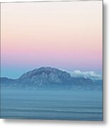 Strait Of Gibraltar And Coast Of Metal Print