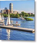 Summer In The City Metal Print