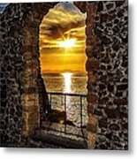 Sun Panorama Metal Print