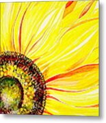 Sunflower Day Metal Print