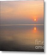 Sunrise On Lake Erie Metal Print