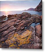 Sunrise Over The Coast Of Tasmania Australia Metal Print
