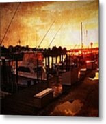 Sunset After The Rainstorm Metal Print