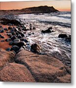 Sunset At Capo Pecora - Sardinia Metal Print