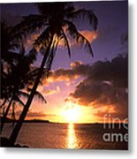 Sunset At Tumon Bay, Guam Metal Print
